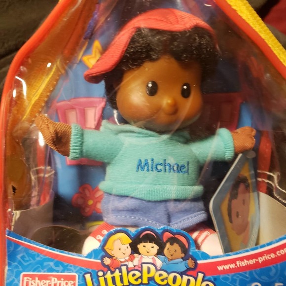 Vintage 2004 fisher price little people Michael doll new still in package - Picture 1 of 5
